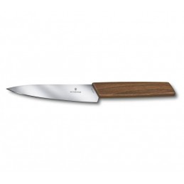 VICTORINOX Couteau Chef Victorinox Swiss Modern 15cm noyer 6.9010.15G Couteaux de cuisine