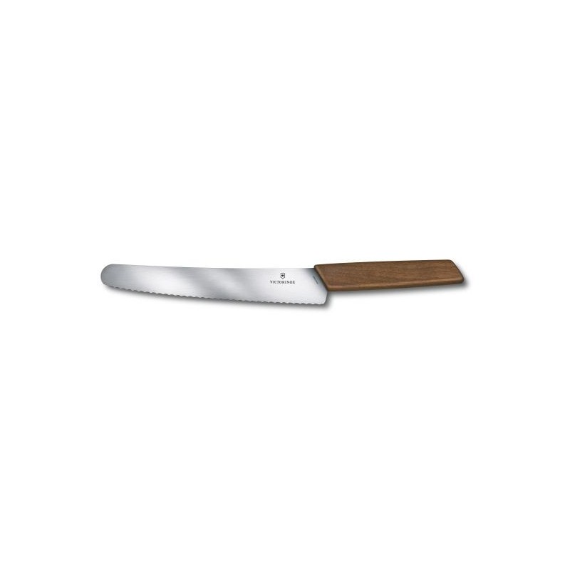 VICTORINOX Couteau à pain Victorinox Swiss Modern 22cm Noyer  6.9070.22WG Couteaux de cuisine