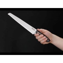 Boker Cuisine Couteau à Pain Böker Solingen SAGA Bois - 23,5cm 130381 Couteaux de cuisine