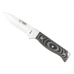 Cudeman Couteau CUDEMAN MT-8 Micarta Noir/Gris 13301 Couteaux fixes outdoor
