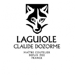 Claude Dozorme - Thiers Coffret 6 couteaux Laguiole à steak Dozorme noir 3223 Art de Table