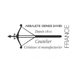 Laguiole Arbalete Genes David Coffret 6 Laguiole Table G.DAVID Rainbow Rouge 21cm 2981 Art de Table