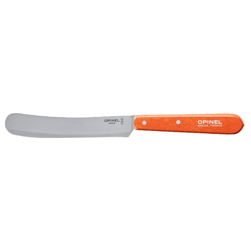 Opinel Couteau à tartiner - Opinel Mandarine OP002176 Couteaux de Table
