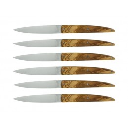 6 Couteaux de Table G.DAVID Olivier 23cm