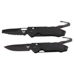 Benchmade Couteau Benchmade Outlast - Coupe ceinture + brise vitre BN365BK Couteau Benchmade