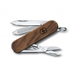 VICTORINOX Victorinox Classic Noyer SD Wood - 5 fonctions 0.6221.63 Couteau suisse