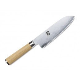 KAI Couteau Santoku KAI Shun Classic White Damas VG10 18cm DM.0702W* Couteaux japonais