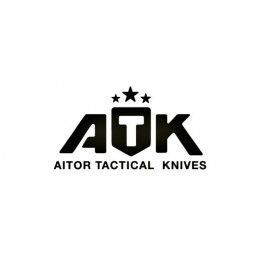 ATK - couteaux de secours Couteau de secours ATK Alu 12cm inox 364812 Couteau de secours / pompiers