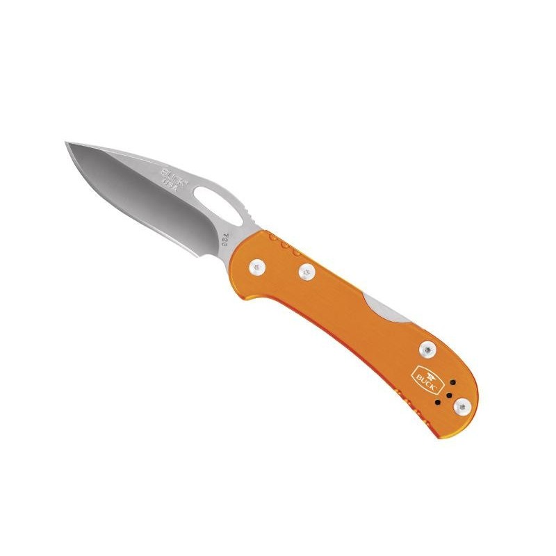 Buck Couteau de poche Buck Mini SPITFIRE Orange 0722ORS1 7726.ORS Couteaux de poche