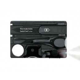 VICTORINOX SwissCard Victorinox Lite Onyx - 13 fonctions 0.7333.T3 Couteau suisse