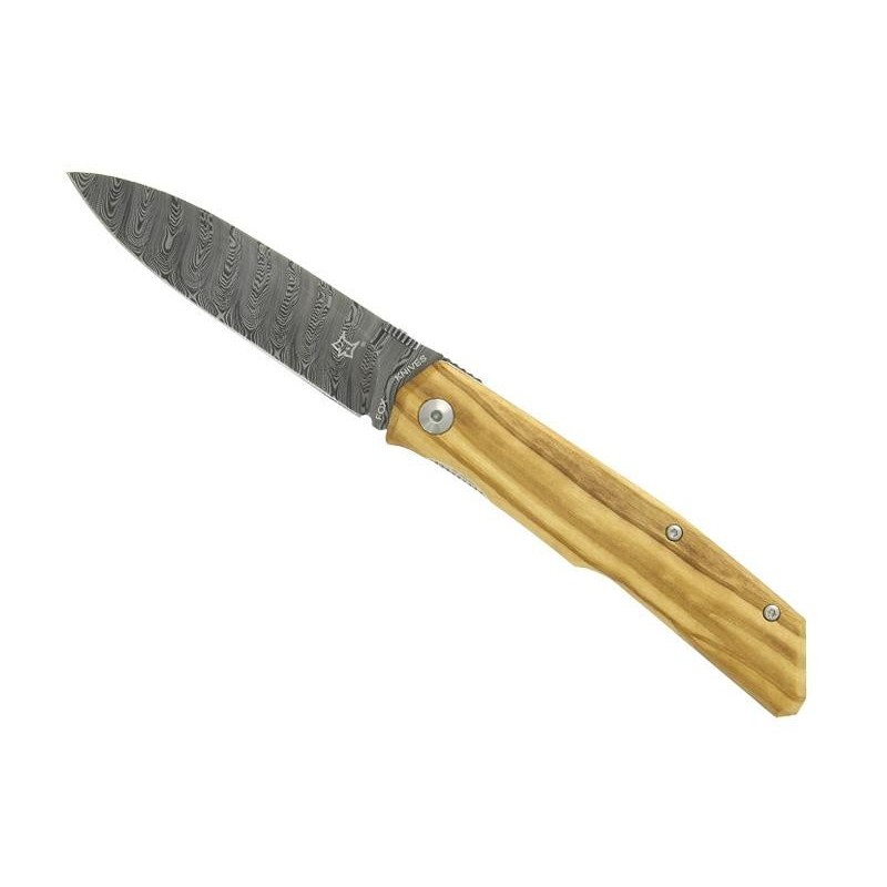 FOX Knives Couteau pliant damas FOX TERZUOLA 11cm FX.525DOL DESTOCKAGE