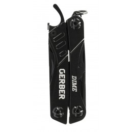 GERBER - Couteaux de survie Pince multi-outils Dime Black Gerber - 10 outils GE001134- Home