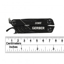 GERBER - Couteaux de survie Pince multi-outils Dime Black Gerber - 10 outils GE001134- Home