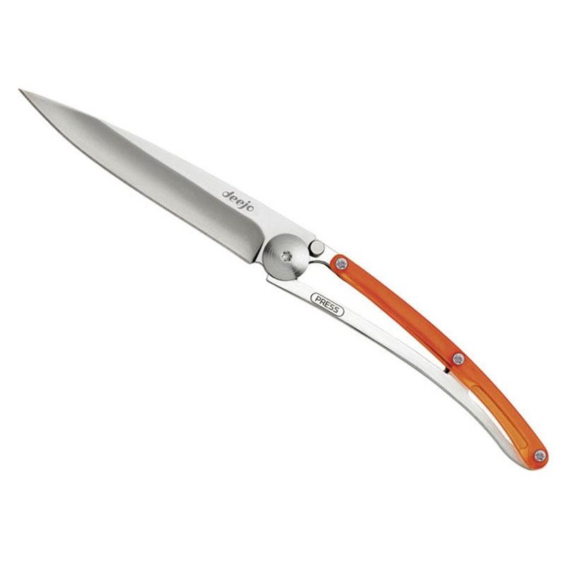 Deejo couteau de poche Couteau de poche Deejo Colors orange 9cm 27gr 9AP005 Couteaux de poche