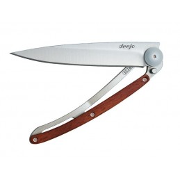 Deejo couteau de poche Couteau de poche Deejo Wood bois de rose 11cm 37gr 7CN000- Couteaux de poche