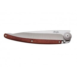 Deejo couteau de poche Couteau de poche Deejo Wood bois de rose 11cm 37gr 7CN000- Couteaux de poche
