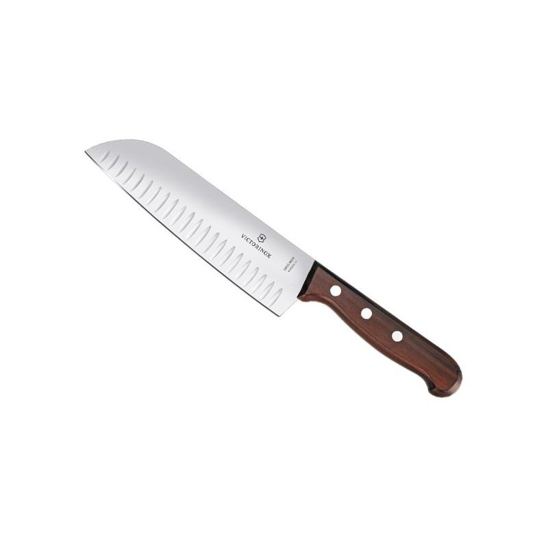 VICTORINOX Couteau Santoku Victorinox SwissCLassic lame avéolée 17cm 6.8520.17G Couteaux japonais