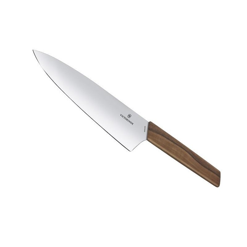 Victorinox Couteau de cuisine Swiss Modern en Bois de noyer - 6.9010.15G