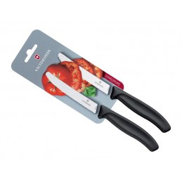 Set 2 couteaux de table/tomates Victorinox Swissclassic