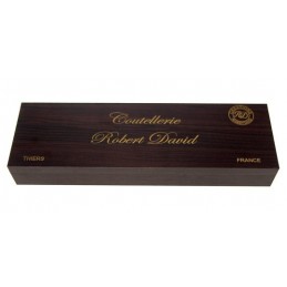 Robert David - Thiers Couteau pliant Laguiole R. David 8.5cm Violette Guilloché DL0211VI Couteaux de poche
