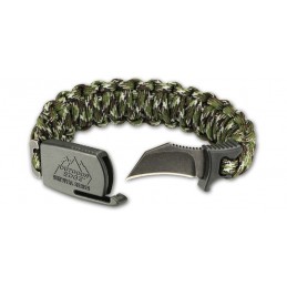 Outdoor Edge Bracelet paracord - Outdoor Edge Para-Claw Camo Large 5.2m OEPCC90C Chasse & outdoor