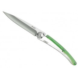 Deejo couteau de poche Couteau de poche Deejo Colors vert 9cm 27gr 9AP003 Couteaux de poche