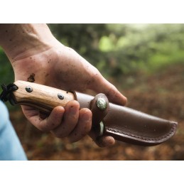 Boker Magnum Couteau fixe de chasse Boker Magnum Zebra Drop - 11cm 02SC337 Chasse & outdoor