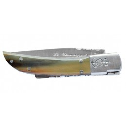 Le Camarguais Couteau pliant Camarguais N°10 Trident soudé 9cm CA10026 Couteaux de poche