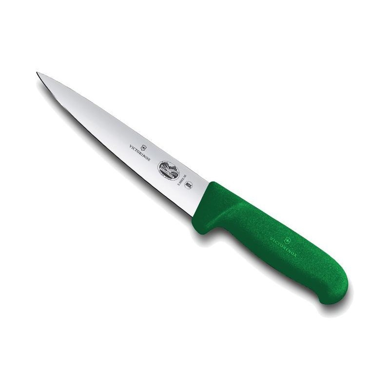 VICTORINOX Couteau à Saigner Victorinox - 14cm vert 5.5604.14 Univers du boucher