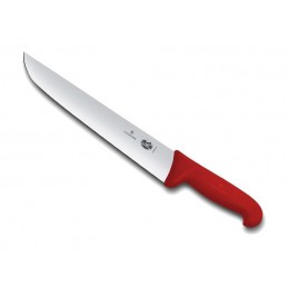 VICTORINOX Couteau de Boucher Victorinox - 28cm rouge 5.5201.28 Univers du boucher