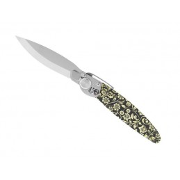 K2® Couteau pliant K2® 3D Décor Floral 11.5cm K2.18M Couteaux de poche