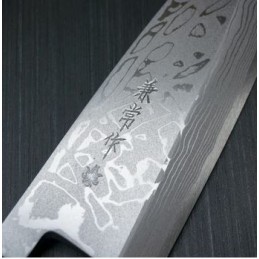 Kanetsune Couteau Deba japonais Kanetsune - Damas 21cm KC512 Couteaux japonais