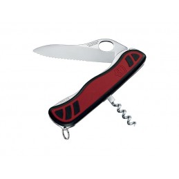 VICTORINOX Victorinox Alpineer One Hand Bi-Matière A Dents - 3 fonctions 0.8321.MWC Couteau suisse