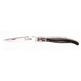Le Berger Couteau Laguiole Corse Corne de Buffle LE BERGER - 9.5cm 6056 Couteaux de poche