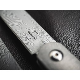 Boker Plus Couteau Böker Plus LFR Damascus - 8.6cm 01BO174DAM Couteaux de poche