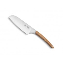 Claude Dozorme - Thiers Couteau Santoku Dozorme Olivier 13cm 3243 Couteaux de cuisine