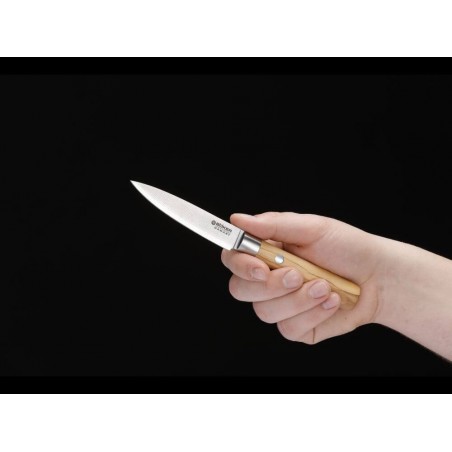 Boker Cuisine Couteau Petty Damas VG10 Boker Solingen Olive 10cm 130430DAM Couteaux de cuisine