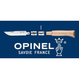Opinel Couteau Opinel Tradition n°6 Carbone - 7cm OP113060- Couteaux de poche