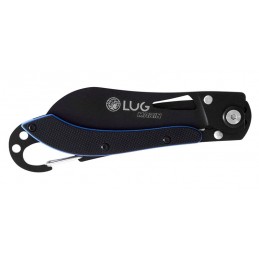 LUG Couteau pliant de marin LUG SP2T noir/bleu - 7.4cm LUSP2TBB Couteaux de poche
