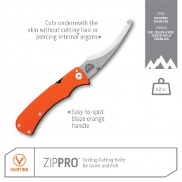 Outdoor Edge Couteau à Eviscérer Outdoor Edge Zip-Pro - 9cm OEZO10C Chasse & outdoor