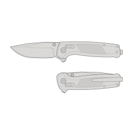 SOG Couteau pliant SOG Terminus XR LTE - 7.5cm SGTM1032 Couteaux de poche