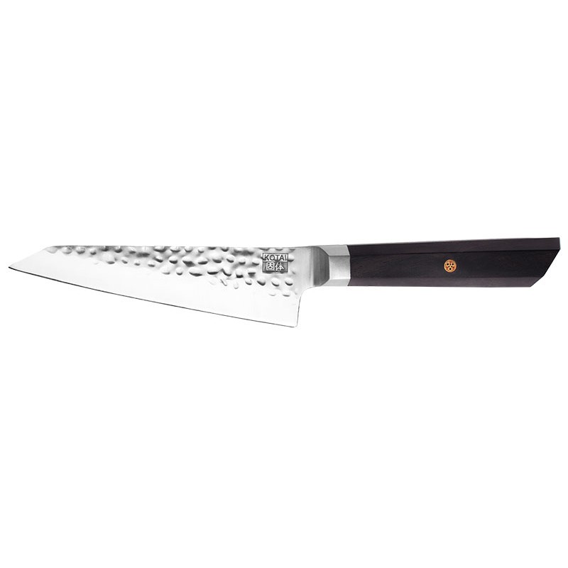 Couteau japonais martelé pour découper les petits aliments, PETTY, 12cm