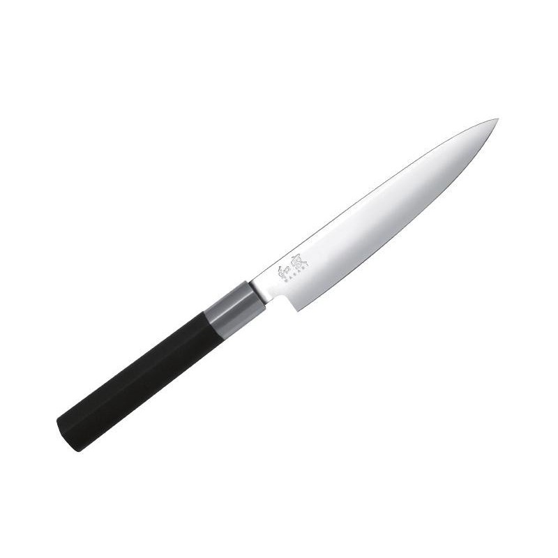KAI Couteau japonais Universel KAI WASABI Black 10cm 6710.P Couteaux japonais