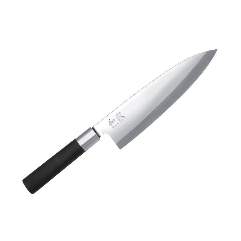 KAI Couteau japonais Deba KAI WASABI Black 15cm 6715.D Couteaux japonais