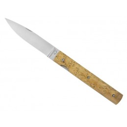 Perceval Couteau de poche Perceval Le Français Loupe de Buis Inox 11cm 1879 Couteaux de poche