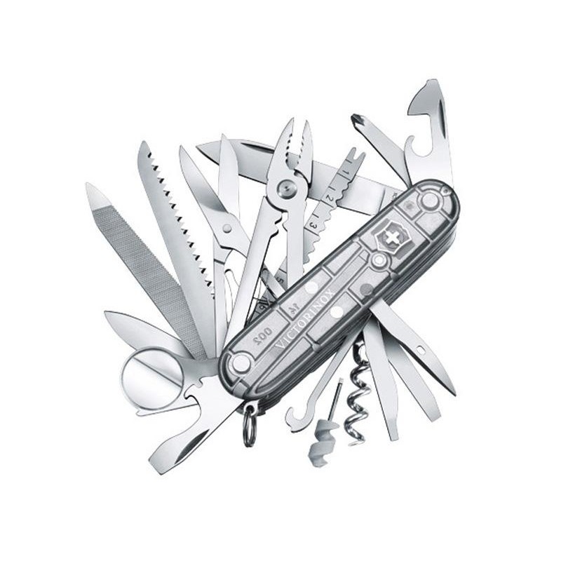 VICTORINOX Couteau suisse Victorinox Swisschamp Silver-Tech - 31 fonctions 1.6794.T7 Couteau suisse