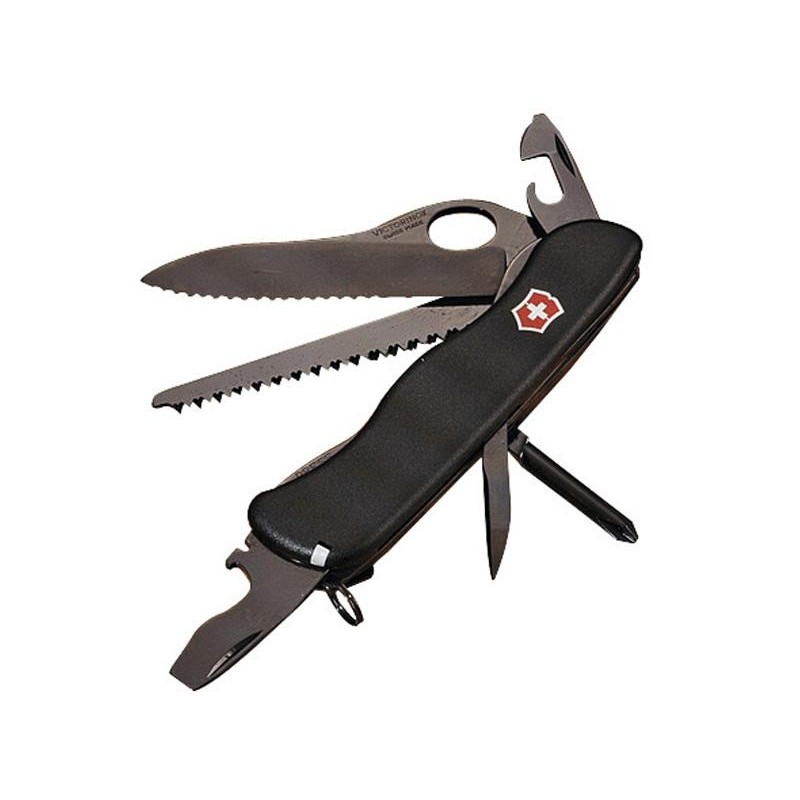 VICTORINOX Couteau suisse Victorinox Trailmaster Black Série + Etui Kaki 0.8463.MILI Couteau suisse