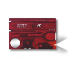 VICTORINOX Swisscard Victorinox Lite Rubis - 13 fonctions 0.7300.T Couteau suisse