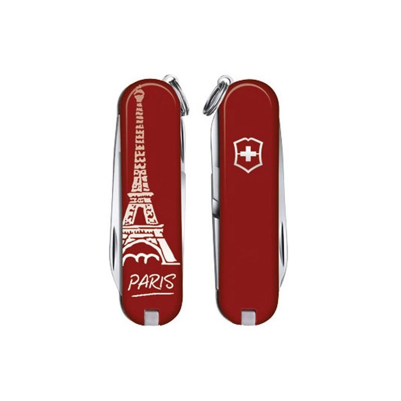 VICTORINOX Couteau suisse Victorinox Classic Tour Eiffel - 7 fonctions 0.6223.TE Couteau suisse