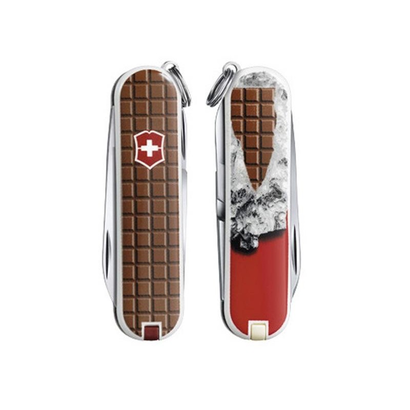 VICTORINOX Couteau suisse Victorinox Classic Tablette Chocolat - 7 fonctions 0.6223.842 Couteau suisse